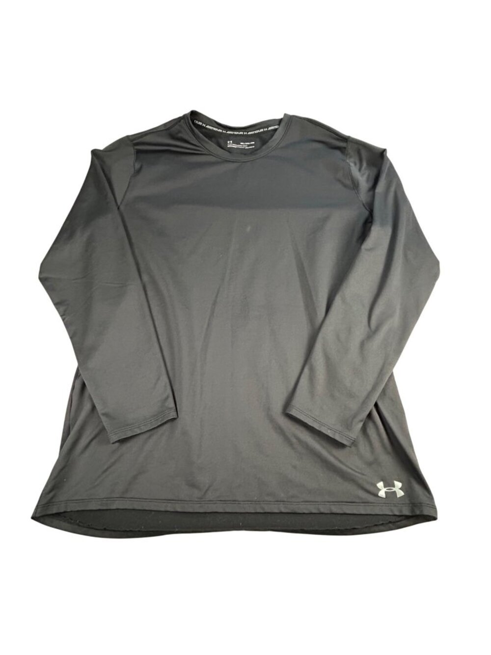 Under Armour Mens ColdGear Black Warm Lined Fitted Shirt 3XL Outdoor Cozy